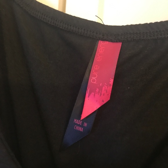 Black and multi color print dress - Picture 4 of 7